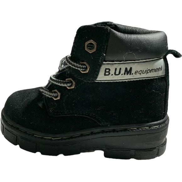BUM Equipment Black Ankle Booties Size 7 - Picture 5 of 8